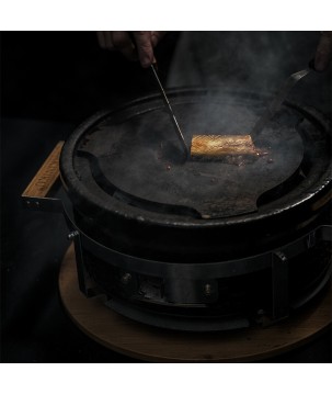 Assiette teppanyaki YAKINIKU ronde | Shichirin