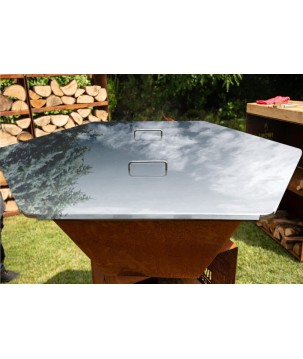 Protection INOX - Table de cuisson 114 cm