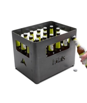 BEER BOX Brasero - Caisse à bouteille, Barbecue et Tabouret